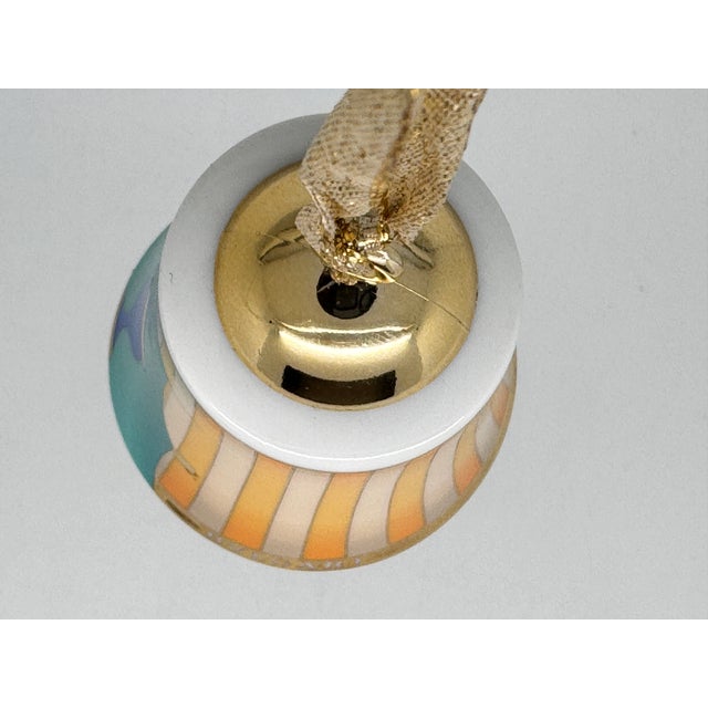 Postmodern Christmas Bell by Bulgari for Rosenthal, 1990s For Sale - Image 3 of 8