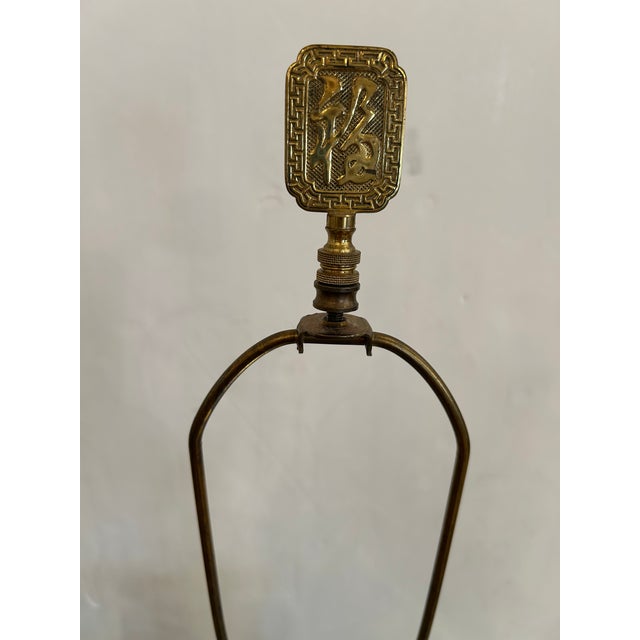 1950s Monumental Chinoiserie Famille Noir Style Pair of Table Lamps by Frederick Cooper - a Pair For Sale - Image 14 of 18