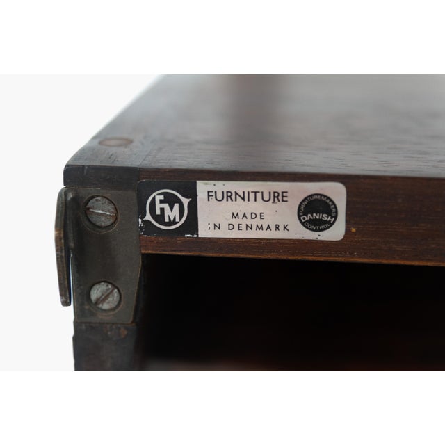 Vintage Danish Rosewood Wall Unit by Kai Kristiansen for FM, 1960s For Sale - Image 14 of 18