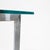 Vintage Modernist Chrome and Clear Glass Square Side Table For Sale In Los Angeles - Image 6 of 17