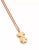Contemporary Crivelli Bimba Girl Easy Diamond 18k Rose Gold Pendant Necklace For Sale - Image 3 of 6