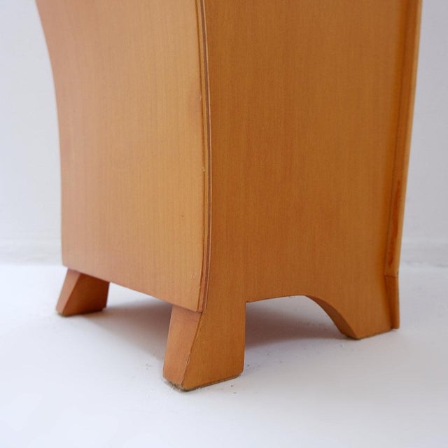 Vintage Drawer Column with Clock For Sale - Image 9 of 16