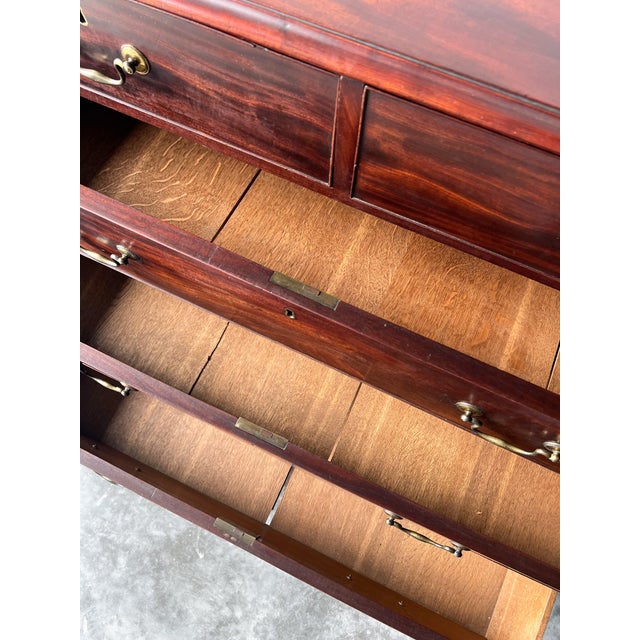 Late 18th Century Antique English George III Chest of Drawers For Sale - Image 5 of 16