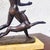 20th Century Man with Antelope in Bronze and Marble For Sale - Image 13 of 18