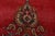 Tabriz Rug 9’5” X 12’7” Red Wool Traditional Hand-Knotted Oriental Carpet For Sale - Image 9 of 15