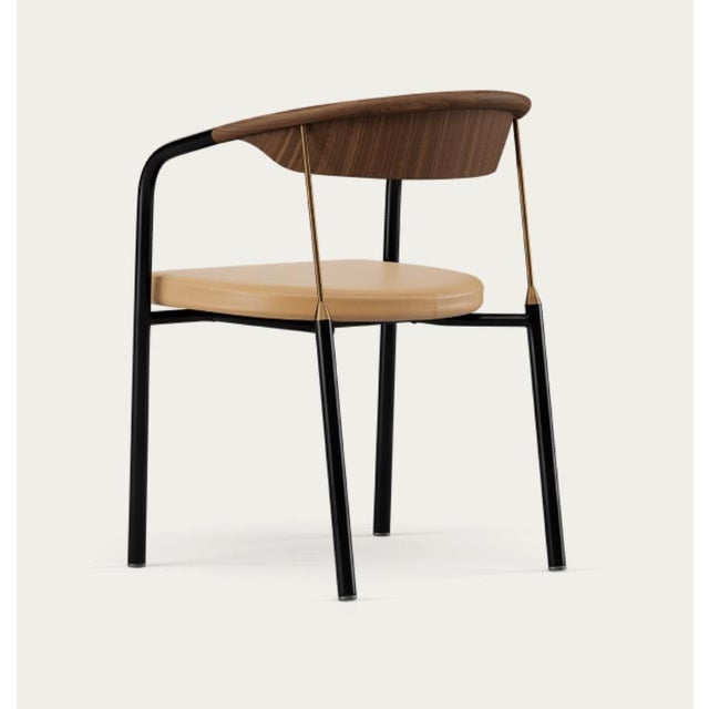 Chair in Walnut by Henrik Tengler For Sale - Image 3 of 18