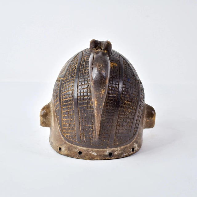 Early 20th Century Early 20th Century Pende Mini Helmet Mask For Sale - Image 5 of 15