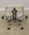 Mid Century Design Chrome Office Desk Chair For Sale - Image 12 of 13