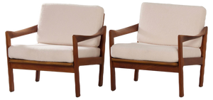 Set of Danish Armchairs by Illum Wikkelsø for Niels Eilersen, 1960s