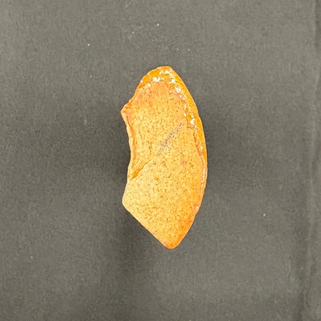 Cornsilk Glazed Ceramic Quarter Round Molding For Sale - Image 4 of 4