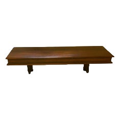 Vintage Wooden Wall Shelves, Set of 4 For Sale