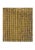 Striped Yellow Turkish Kilim With Tulu Details 6'8'' X 7'5'' For Sale - Image 13 of 13