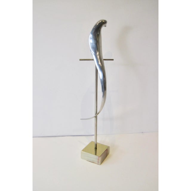 Metal 1970s Curtis Jeré Parrot Sculpture For Sale - Image 7 of 12