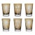 ARTEL Primeval Palms Tumbler in Taupe - Set of 6 For Sale