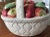 Fitz and Floyd 1990s Fitz and Floyd Strawberry Filled Basket Lidded Box For Sale - Image 4 of 12