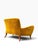 Italian Mid-Century Modern Sculptural Wing Arm Loveseat | Restored in Saffron Velvet | C. 1950s For Sale - Image 9 of 11