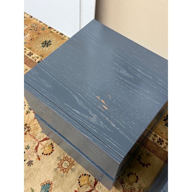 Lawson-Fenning Stacked Box Nightstands, Pair For Sale - Image 9 of 12