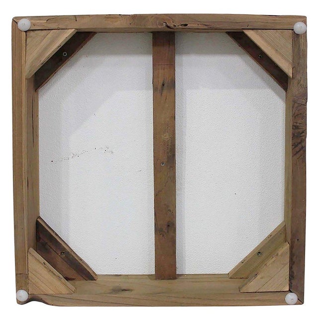 Contemporary Artesia Bodhit Resin Patio End Table For Sale - Image 3 of 4