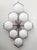 Italian 21st Century Beehive Bronze Matte Murano Flush Mount by Fabio LTD For Sale - Image 3 of 7