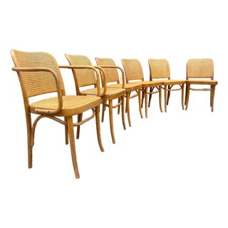Vintage "Prague" Chairs Made in Poland - Set of Six For Sale