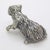 Vintage Italian Sweet Kitten Miniature Figurine in Silver 800, 1970s For Sale - Image 4 of 12