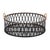 Add natural texture and timeless charm to your space with this set of Round Woven Bamboo Trays featuring stylish rattan...