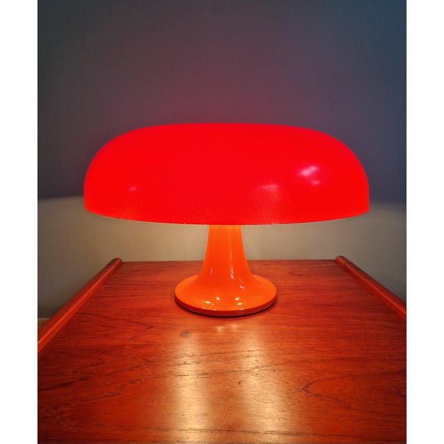 Nesso Table Lamp in Fiberglass and Polyester by Giancarlo Mattioli for Artemide, 1960s For Sale - Image 15 of 18