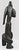 Black Antique African Mumuye Iagalagana Jagana Seated Figure Sculpture From Nigeria For Sale - Image 8 of 12