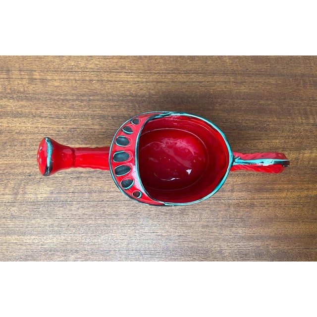 Mid-Century Italian Pottery Watering Pot, 1960s, in Very Good conditions. Designed 1960 to 1969