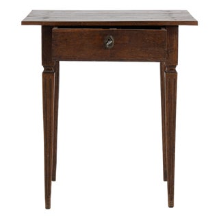 French Louis XVI Wooden Side Table, Circa 1800 France Early 19th Century For Sale