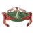 Bordallo Pinheiro Cabbage with Lobsters Centerpiece, 25" For Sale