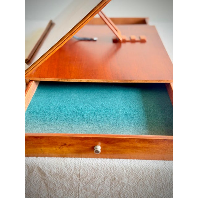 Vintage Wooden Lap Desk Writing Slope & Art Easel in the Style of ...
