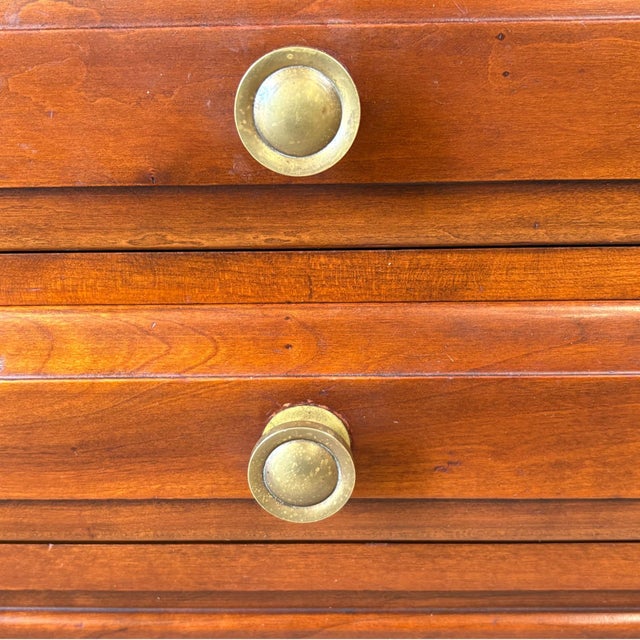 Mid 20th Century Modern 2 Tier Nightstands by Willett For Sale - Image 11 of 18