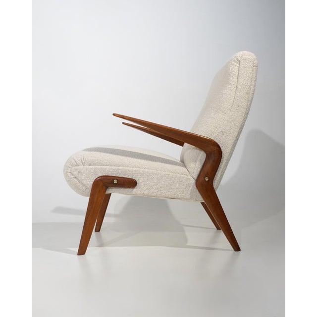 P71 Armchairs by Osvaldo Borsani for Tecno, 1950s, Set of 2 For Sale - Image 12 of 16