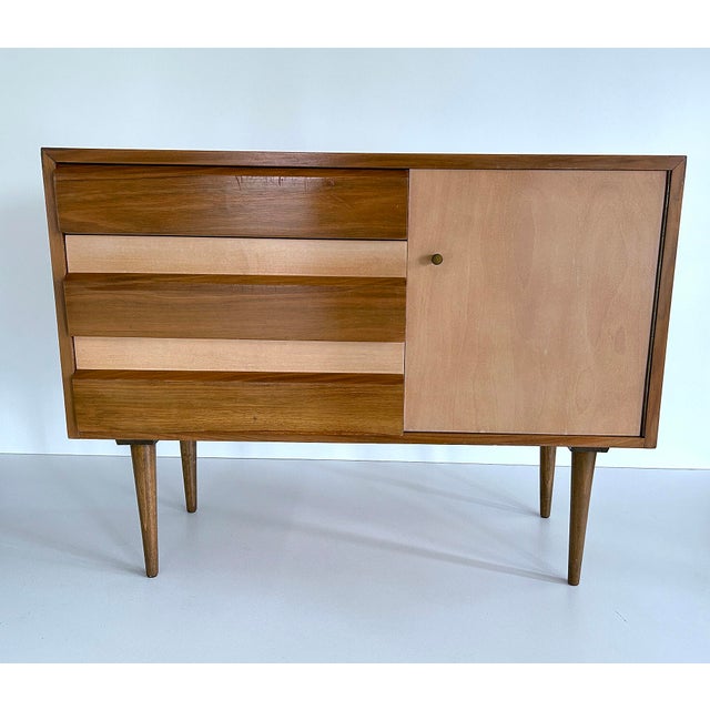 Vintage Scandinavian Sideboard in Wood, 1960s For Sale - Image 11 of 14