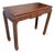 Asian Carved Hardwood Writing Desk, Vintage For Sale