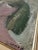 A beautifully expressive Japanese modernist oil painting titled Bird and Girl (鳥と少女), signed “Naoko” and presented in its...