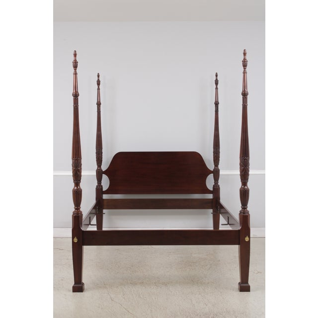 Age: Approx: 30 Years Old Details: Mahogany Fine Carved Details High Quality Construction Georgian Style Bolt Through Rail...
