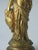 Neoclassical Lady Statue Antique Gold-Plated Spelter Gilded Sculpture Fennel, Clock Part For Sale - Image 4 of 15