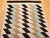 1900 - 1909 Vintage Navajo Rug, Eye Dazzler Pattern, Wool & Cotton, Native American Wall Art, 3x5 For Sale - Image 5 of 12