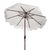2020s Zimmerman 11Ft Round Market Umbrella, Beige With White Trim For Sale - Image 5 of 6