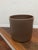 Mid-Century Modern 1960s Architectural Gainey Planter Ac-12 Taupe/Brown Colored For Sale - Image 3 of 8