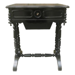 Antique Sewing Table, 1890s For Sale