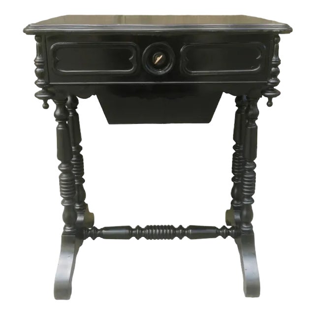 Antique Sewing Table, 1890s For Sale