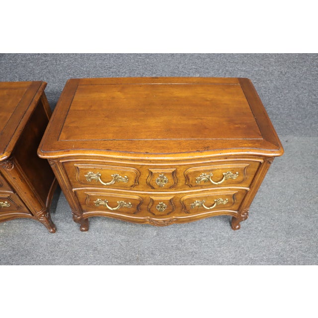 Henredon Provincial Style Nightstands For Sale In Philadelphia - Image 6 of 10