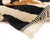 Art Deco Bold Zebra Stripe Abstract Hand-Knotted Wool Rug | 13'7" X 9'8" | One of a Kind For Sale - Image 3 of 7