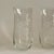 Vintage Crystal Clear Industries Artic Tumblers Set of 3, Frosted Flowers on Clear Glass For Sale - Image 4 of 7