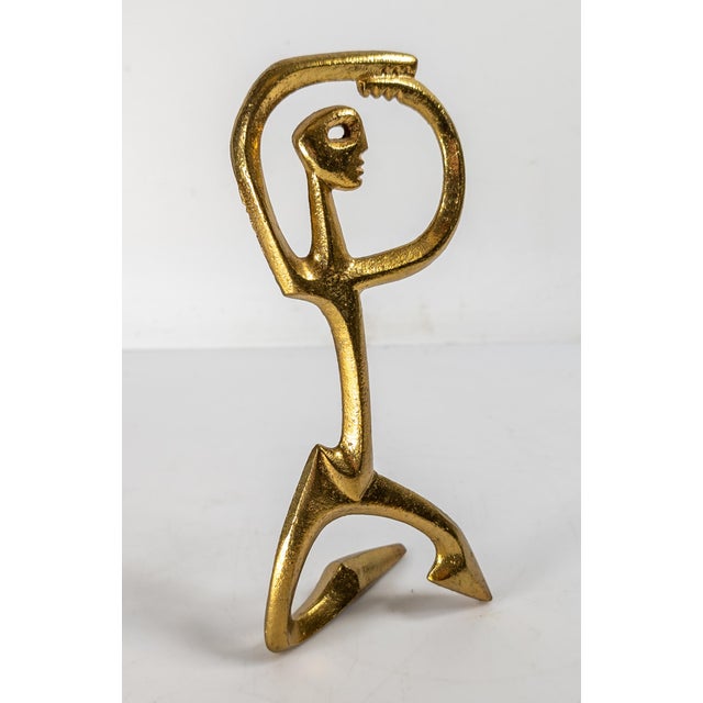 Mid-Century Modern Mid-Century Modern Bronze of a Dancer by Frederick Weinberg For Sale - Image 3 of 9