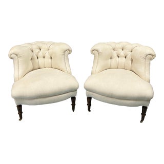 Late 20th Century Pair of O Henry House Laura Chairs For Sale