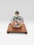Antique 19th Century Chinese Famille Rose Molded Porcelain Snuff Bottle with Qianlong Mark This exceptional 19th-century...